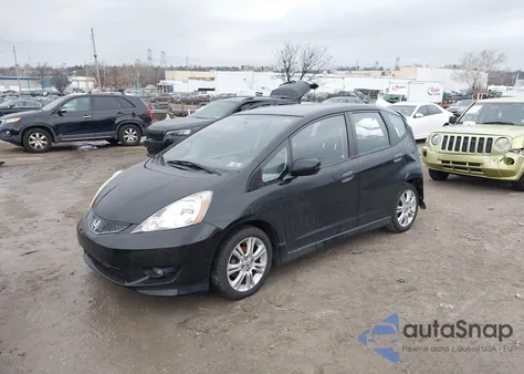 2009 Honda Fit Sport z USA, uszkodzony, nr VIN JHMGE88429S018814